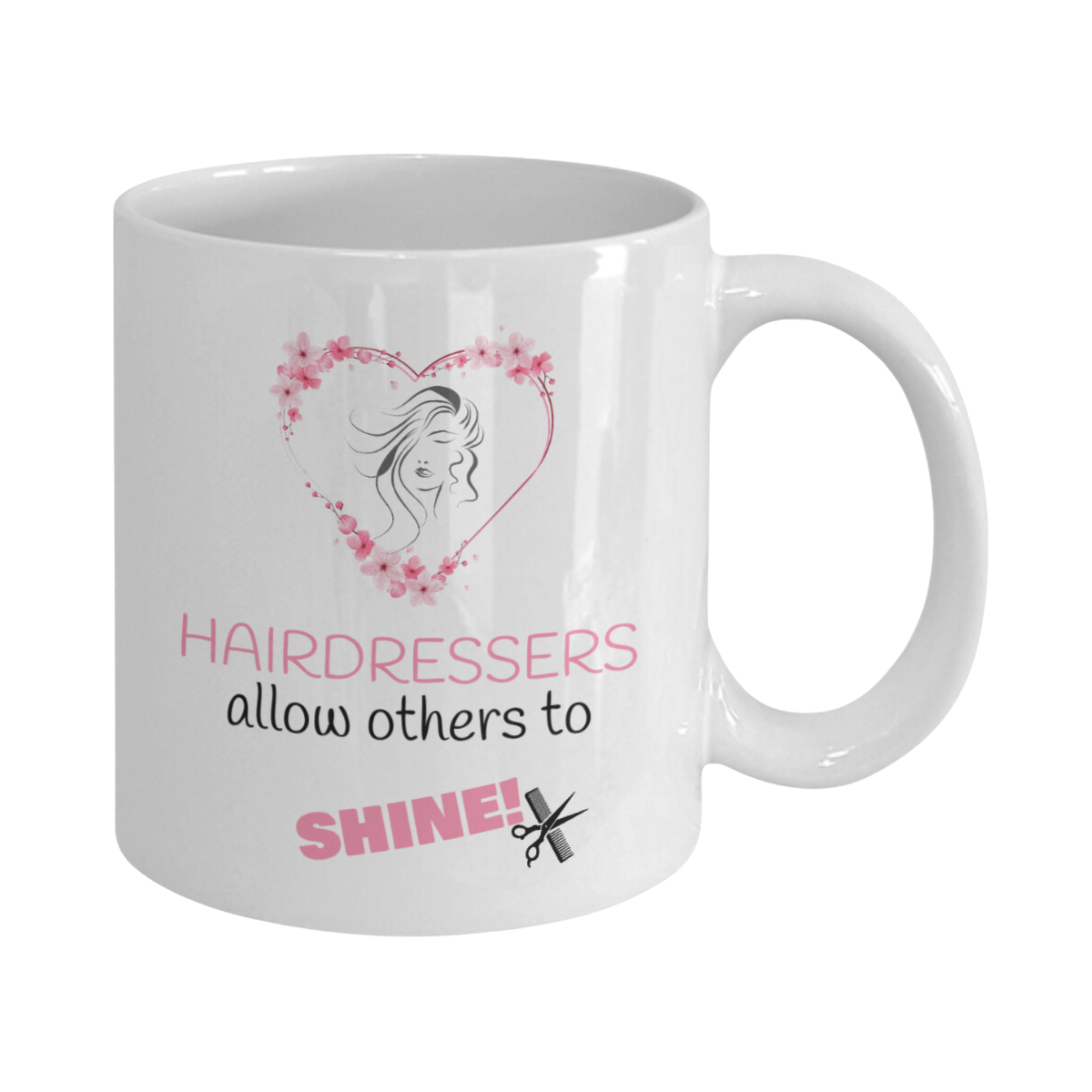 Mug for Hairdressers, Hair Clients, Hair Lovers, Female, Male, Hairdresser, Friend, Work Colleague