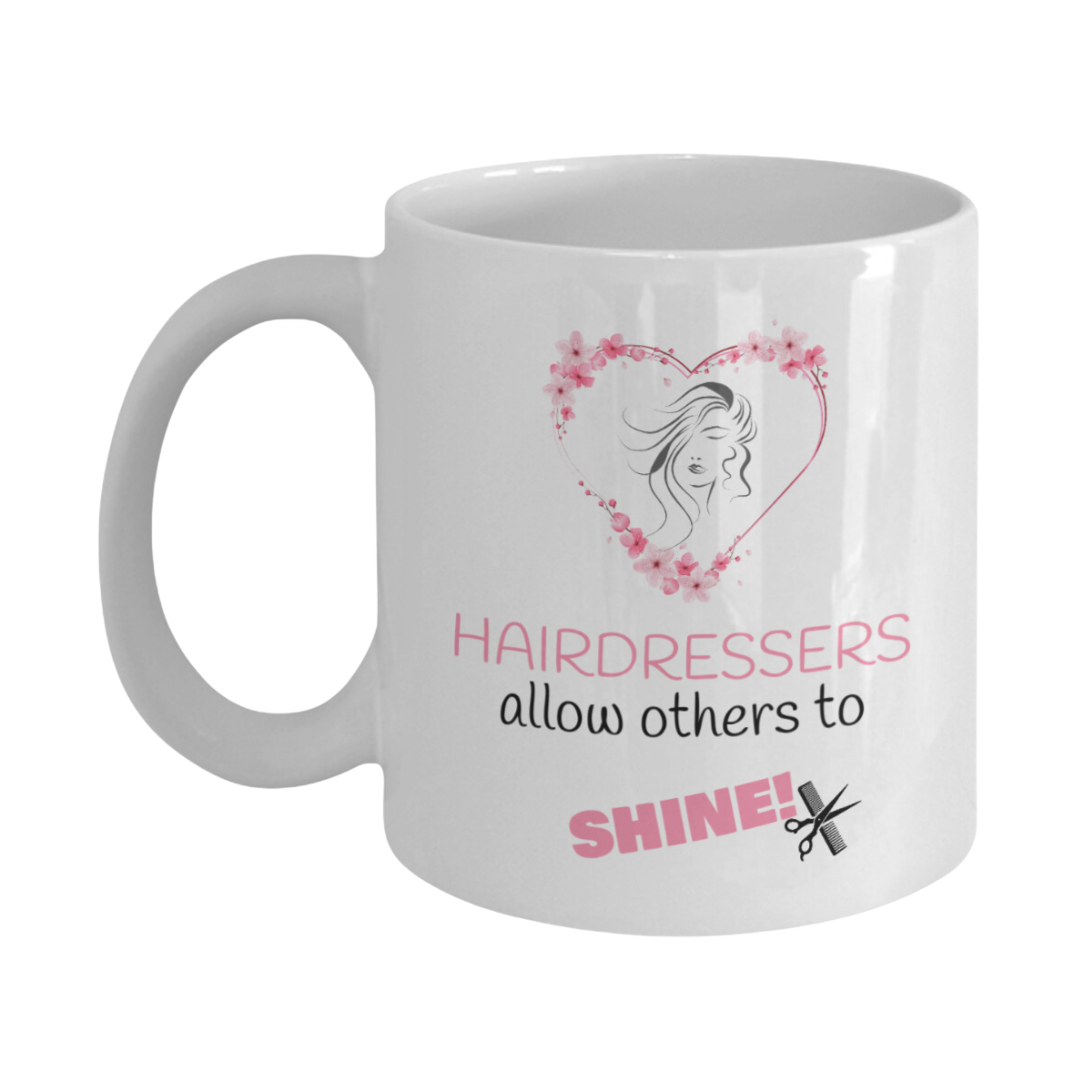 Mug for Hairdressers, Hair Clients, Hair Lovers, Female, Male, Hairdresser, Friend, Work Colleague