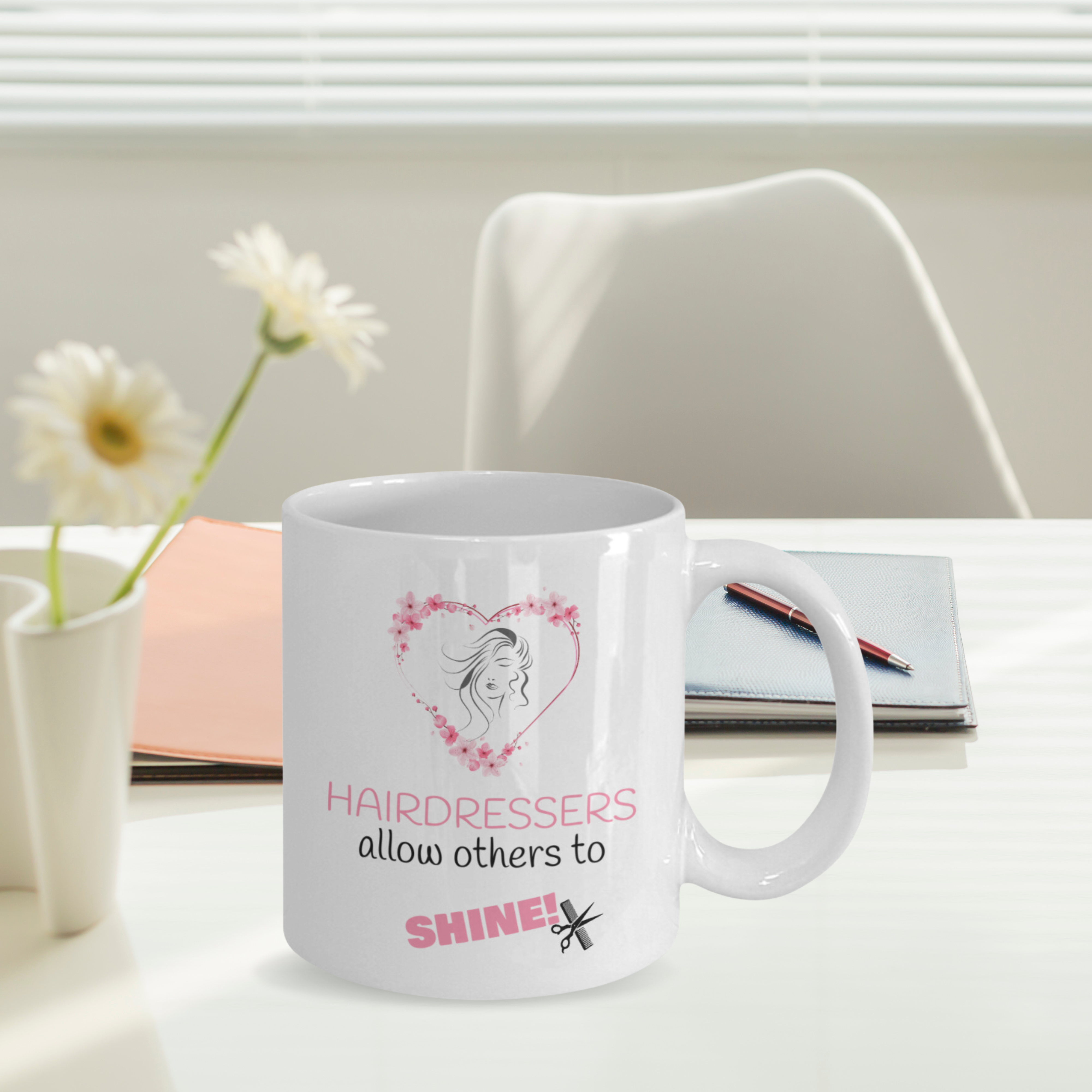 Mug for Hairdressers, Hair Clients, Hair Lovers, Female, Male, Hairdresser, Friend, Work Colleague