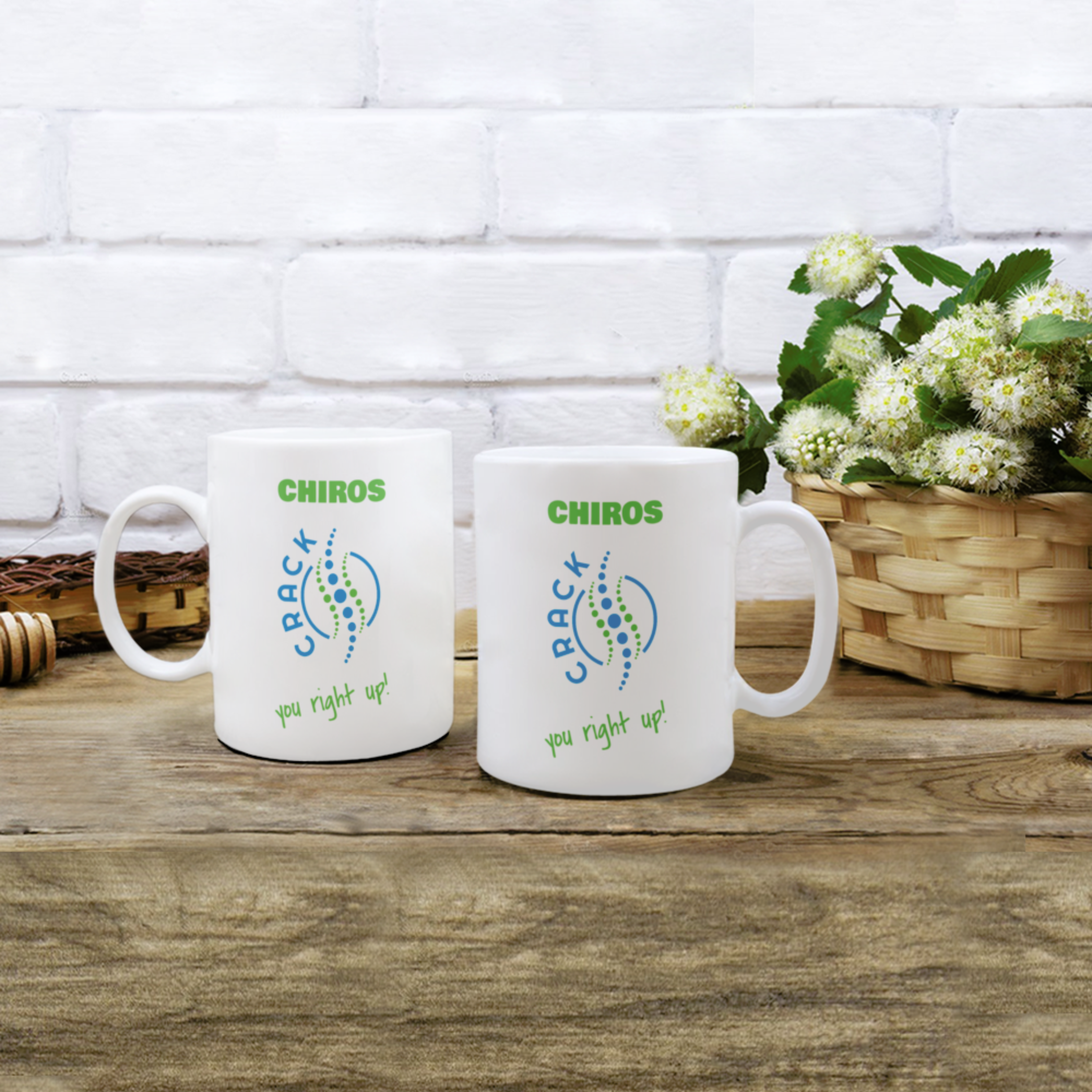 Mug for Chiros, Chiropractor, Chiropractors, Chiro Clients, Chiro Patients, Female, Male, Friend, Work Colleague