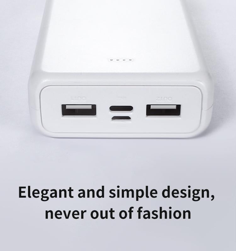 KIVEE PT63 20000mAh Power Bank White