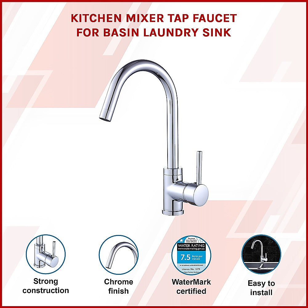 Kitchen Mixer Tap Faucet Basin Laundry Sink