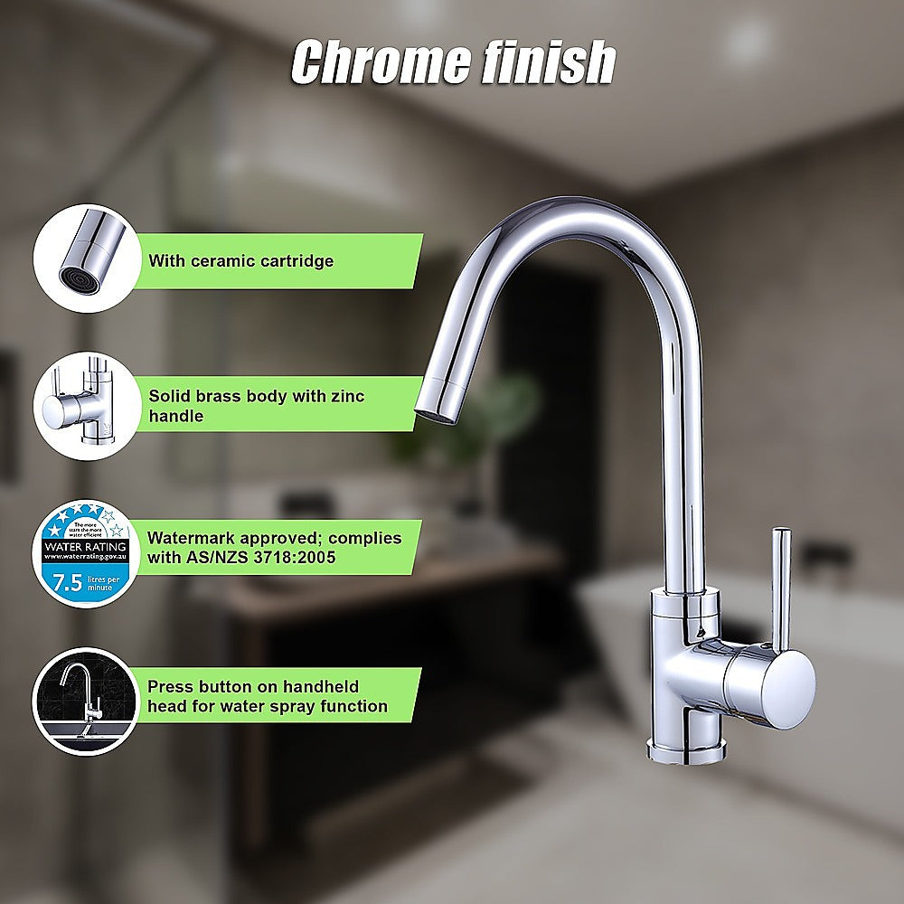 Kitchen Mixer Tap Faucet Basin Laundry Sink