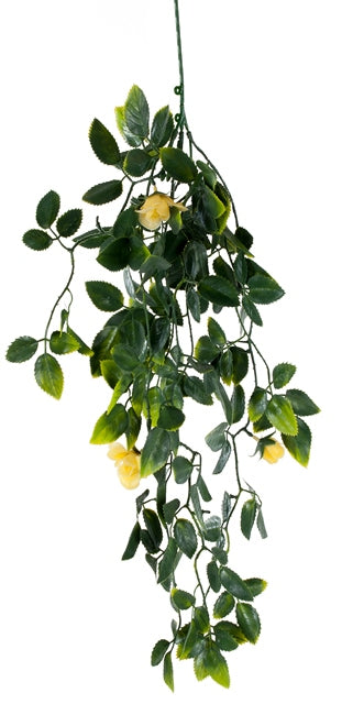 Yellow Mixed Hanging Foliage UV 60cm