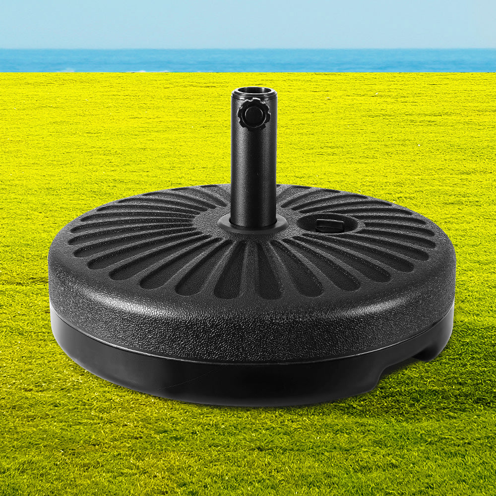 Instahut Outdoor Umbrella Base Stand Pole Pod Sand/Water Patio Cantilever Offset