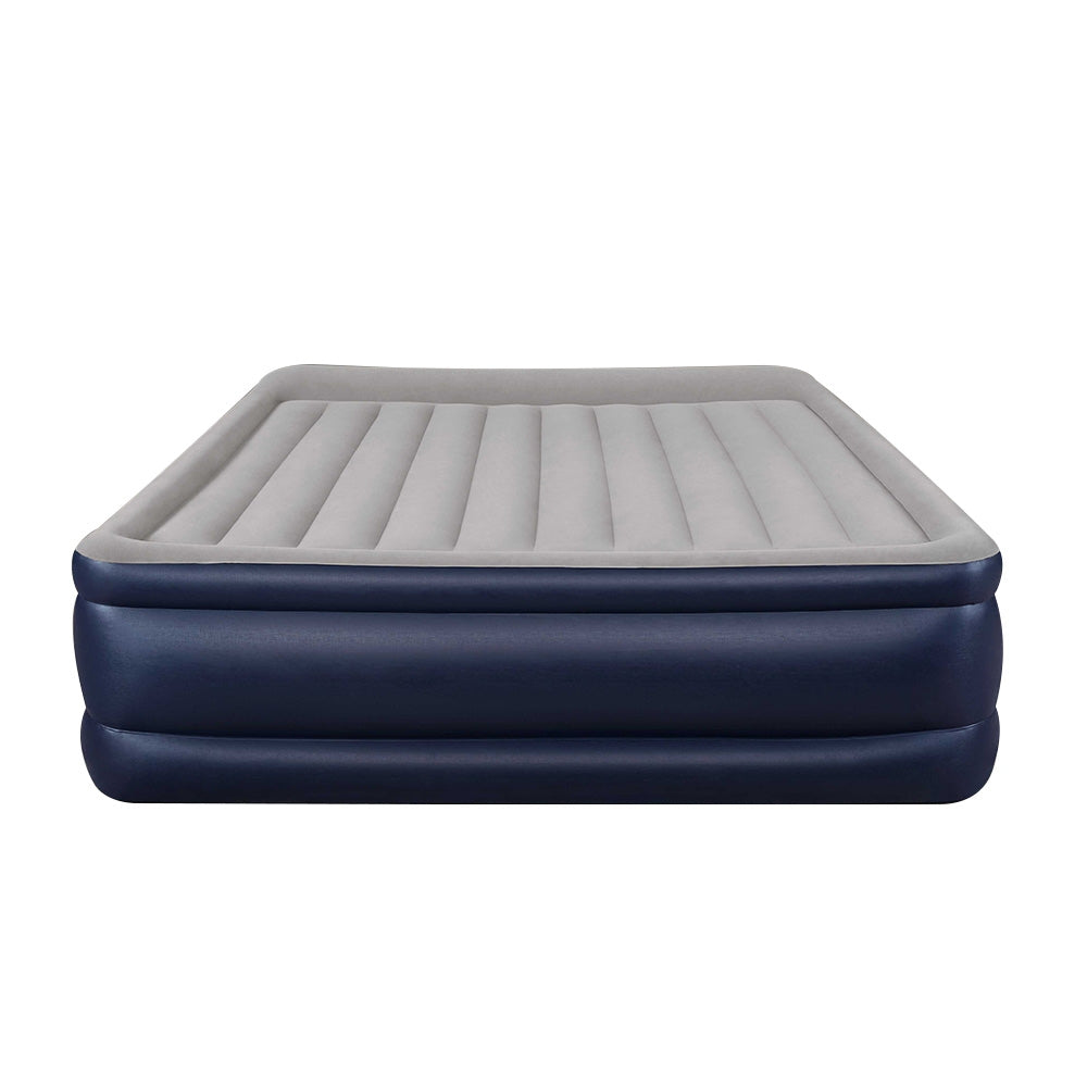 Bestway King Air Bed Inflatable Mattress Sleeping Mat Battery Built-in Pump