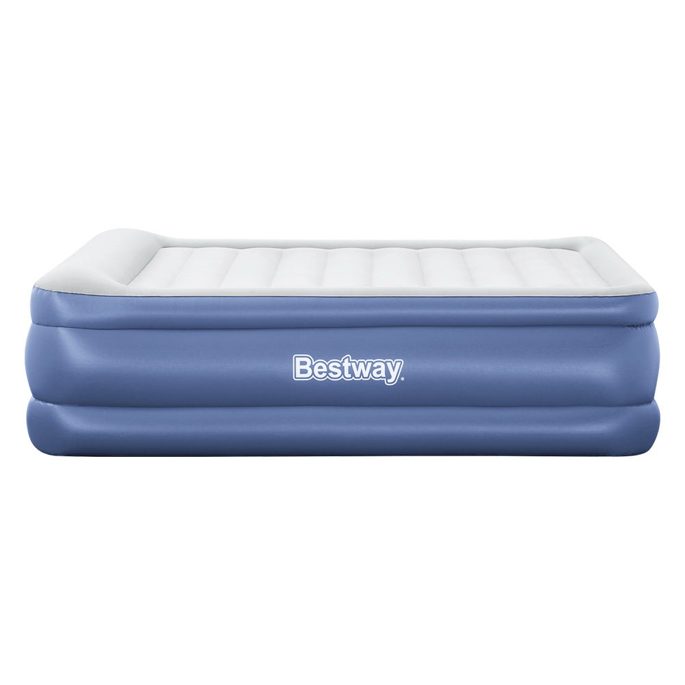 Bestway Queen Air Bed Inflatable Mattress Sleeping Mat Battery Built-in Pump