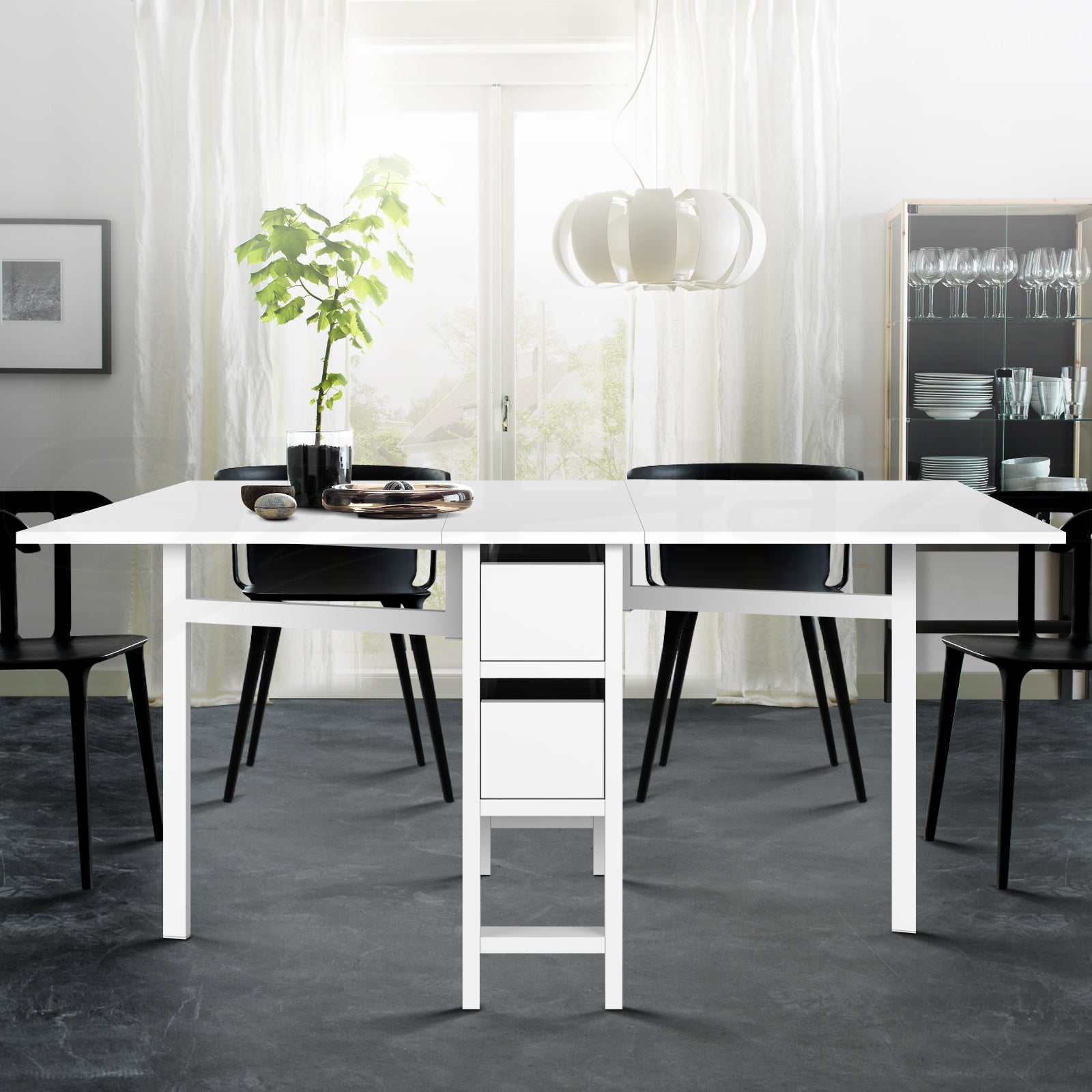 Artiss Gateleg Dining Table