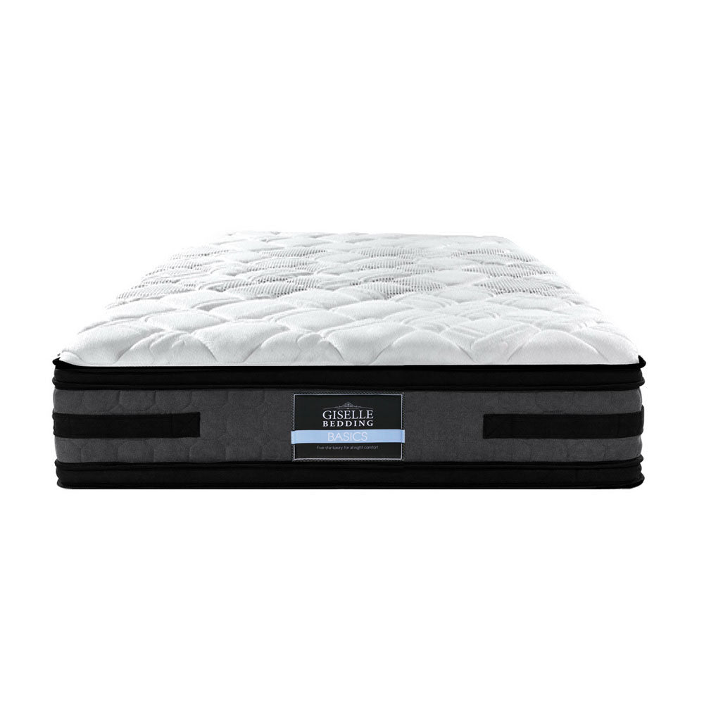 Giselle Bedding Luna Euro Top Cool Gel Pocket Spring Mattress 36cm Thick Single