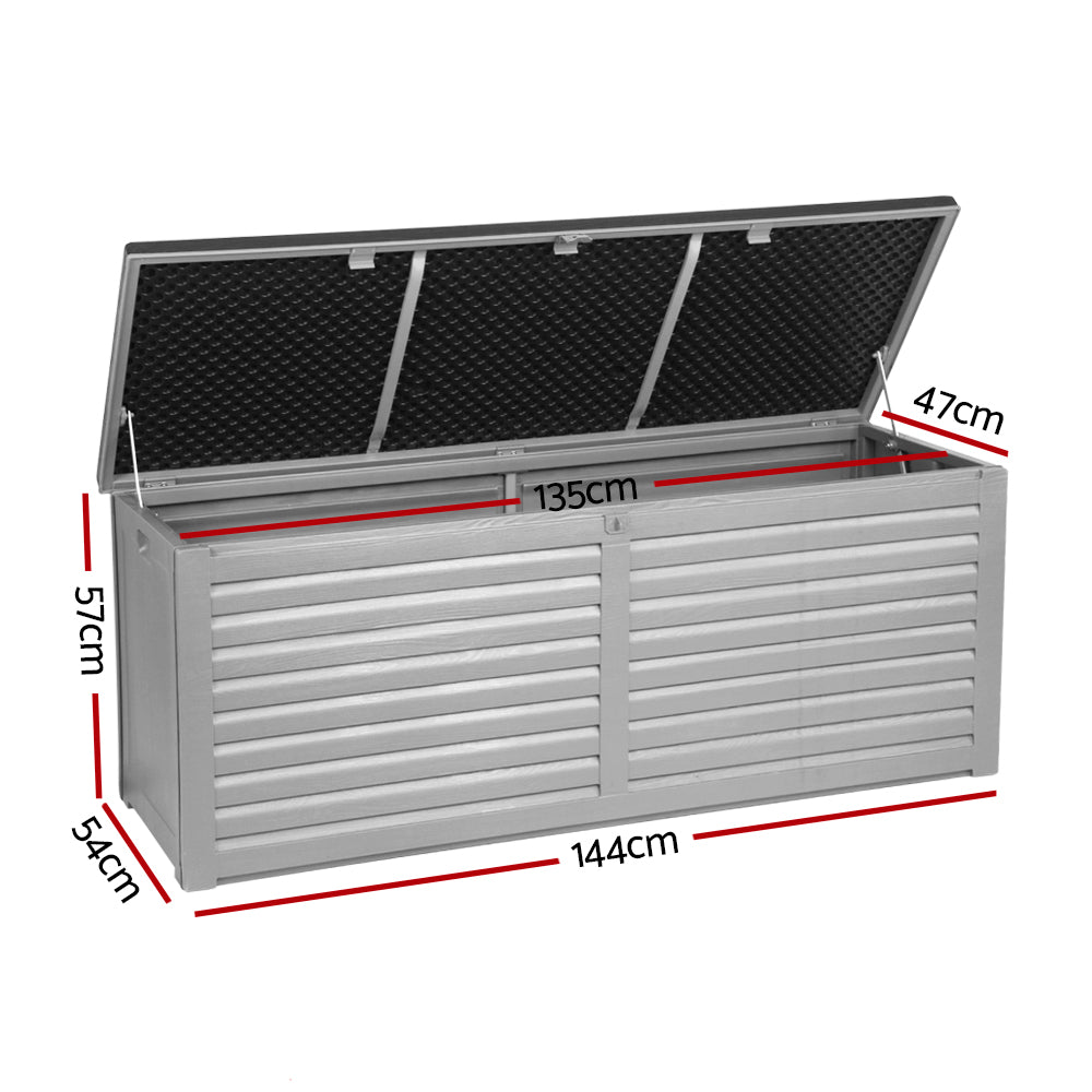 Gardeon Outdoor Storage Box Bench Seat 390L