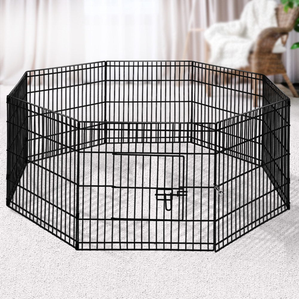 i.Pet Pet Dog Playpen 2X24" 8 Panel Puppy Exercise Cage Enclosure Fence