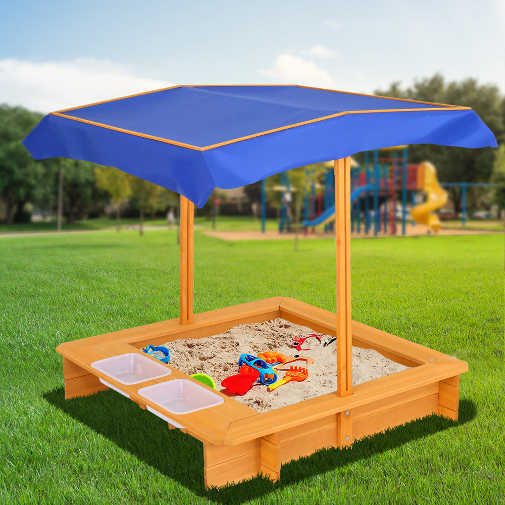 Keezi Outdoor Canopy Sand Pit