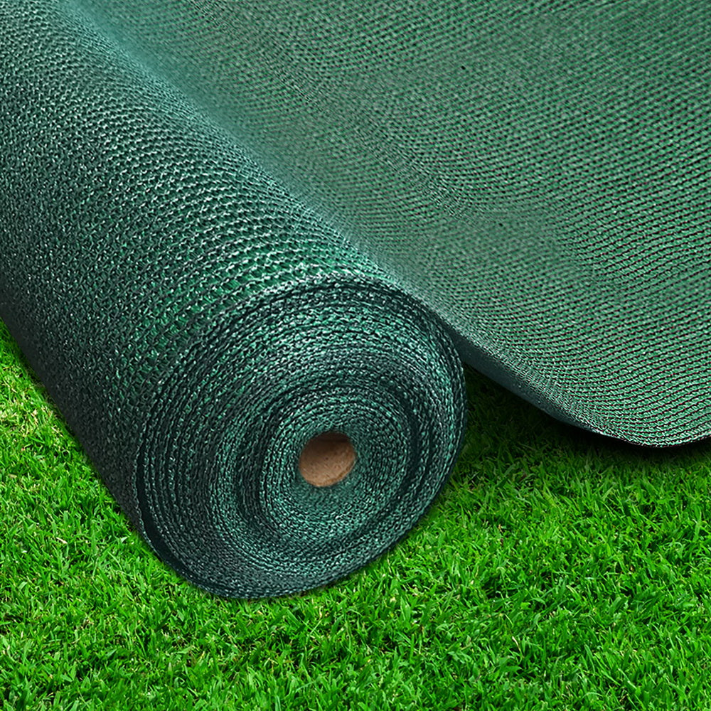 Instahut 70% Sun Shade Cloth Shadecloth Sail Roll Mesh Outdoor 175gsm 3.66x20m Green