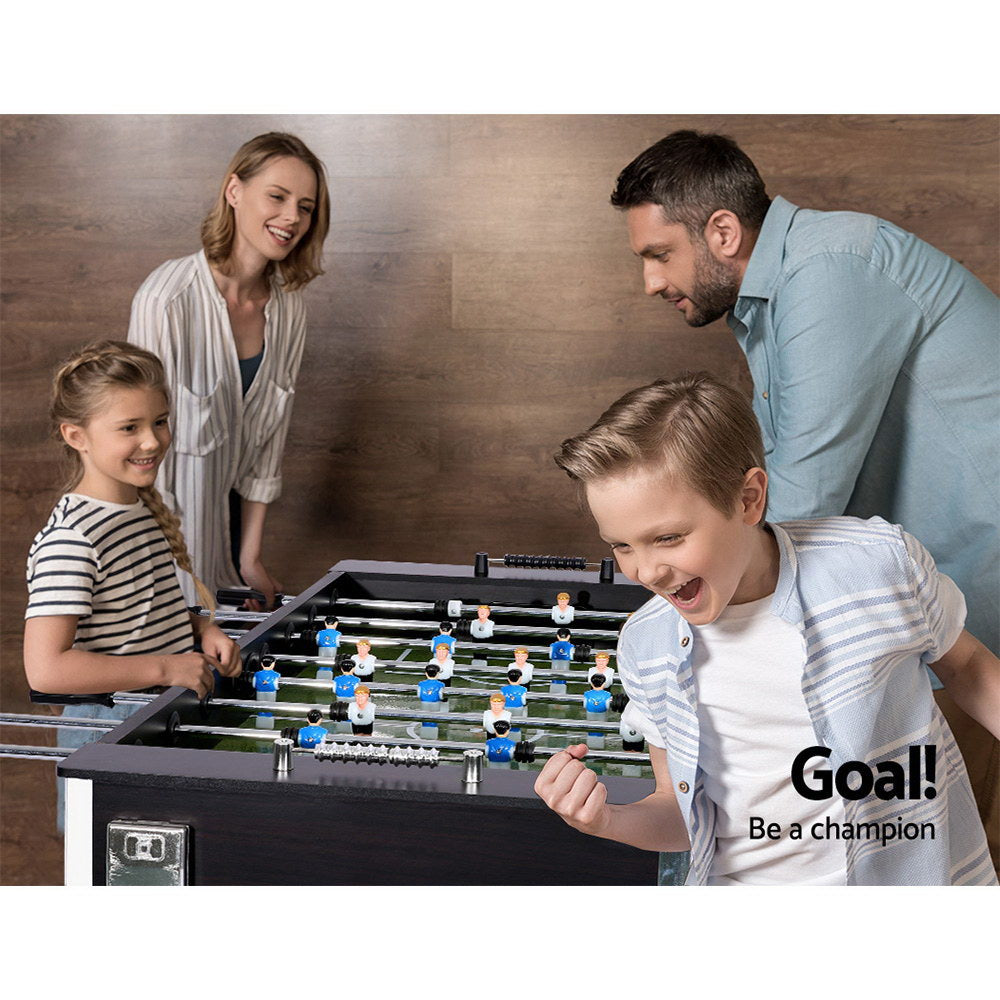 5FT Soccer Table Foosball Football Game Home Party Pub Size Kids Adult Toy Gift