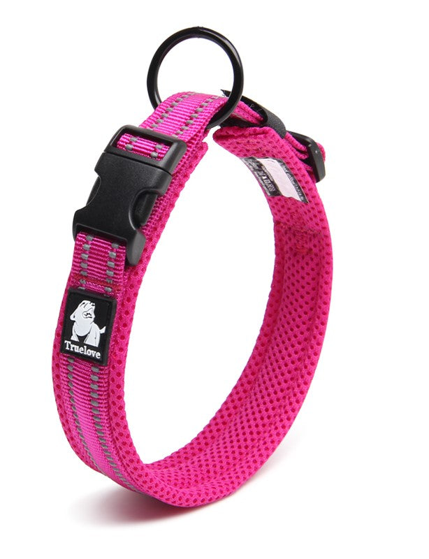 Heavy Duty Reflective Collar Pink 2XS