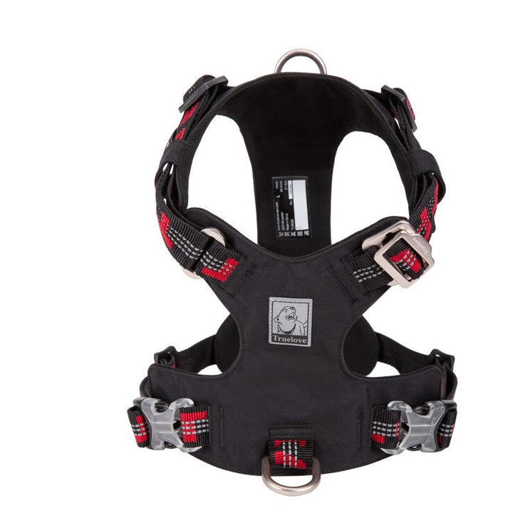 Lightweight 3M reflective Harness Black XS