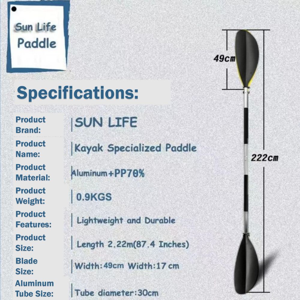 Adjustable Paddles For Kayak SUP Board Watersport