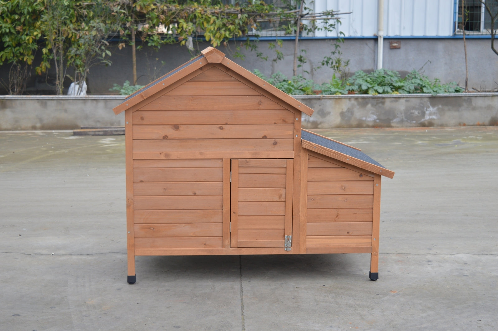 Brown Chicken Coop Rabbit Hutch Cat Cage Hen Chook House