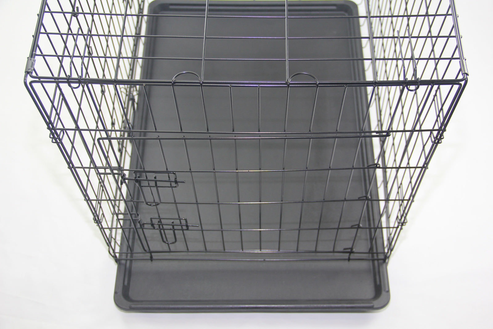 30' Portable Foldable Dog Cat Rabbit Collapsible Crate Pet Cage with Blue Cover