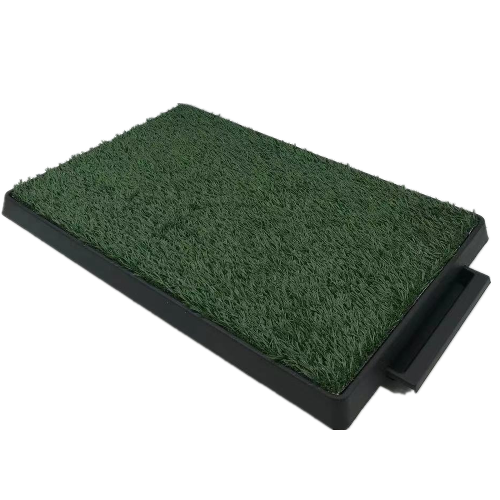 XL Indoor Dog Puppy Toilet Grass Potty Training Mat Loo Pad pad with 2 grass