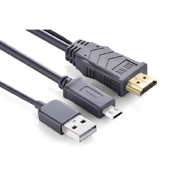 UGREEN MHL Micro USB 11 Pin to HDMI Adapter Cable 2M (20139)