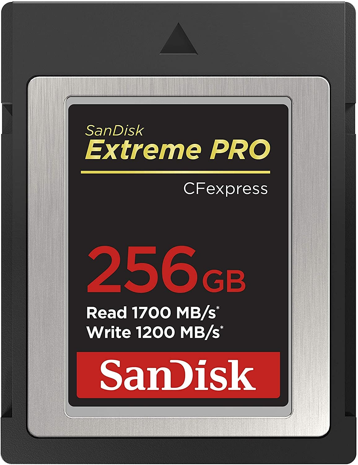 SanDisk 256GB Extreme PRO CFexpress Card Type B - SDCFE-256G-GN4NN READ 1700 MB/S WRITE 1200MB/S