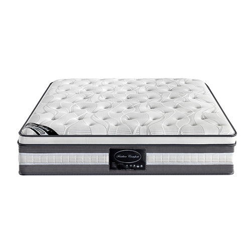 Mattress Euro Top Single Size Pocket Spring Coil with Knitted Fabric Medium Firm 34cm Thick