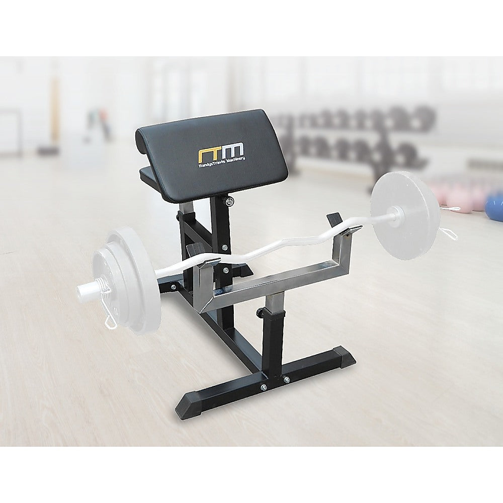 Preacher Curl Bench Weights Commercial Bicep Arms