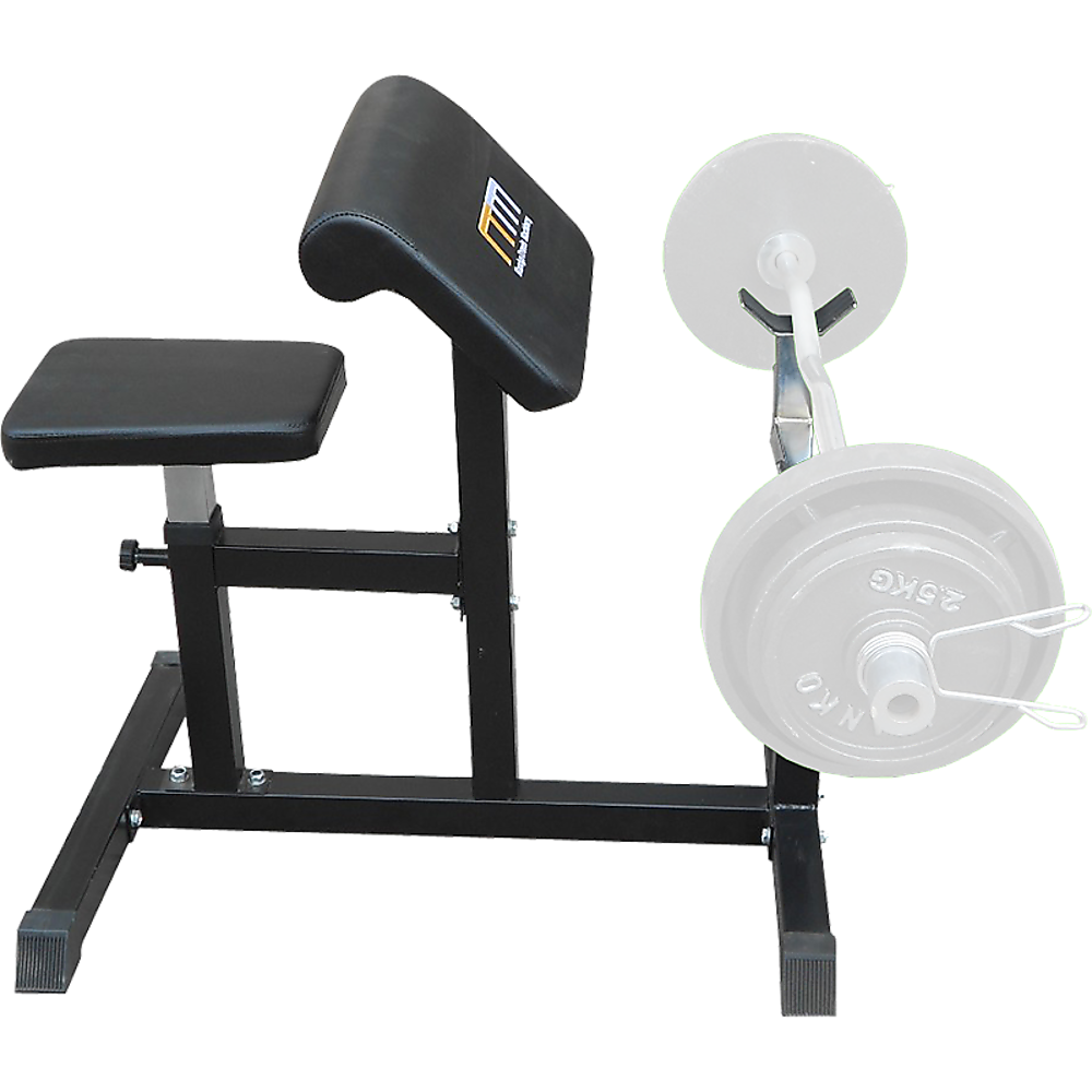 Preacher Curl Bench Weights Commercial Bicep Arms