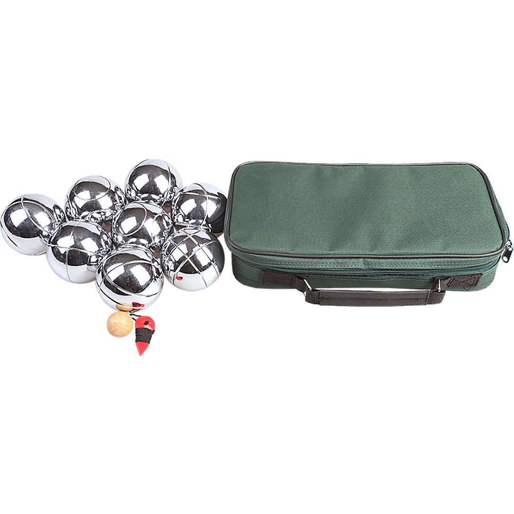 Deluxe Boules Bocce 8 Alloy Ball Set