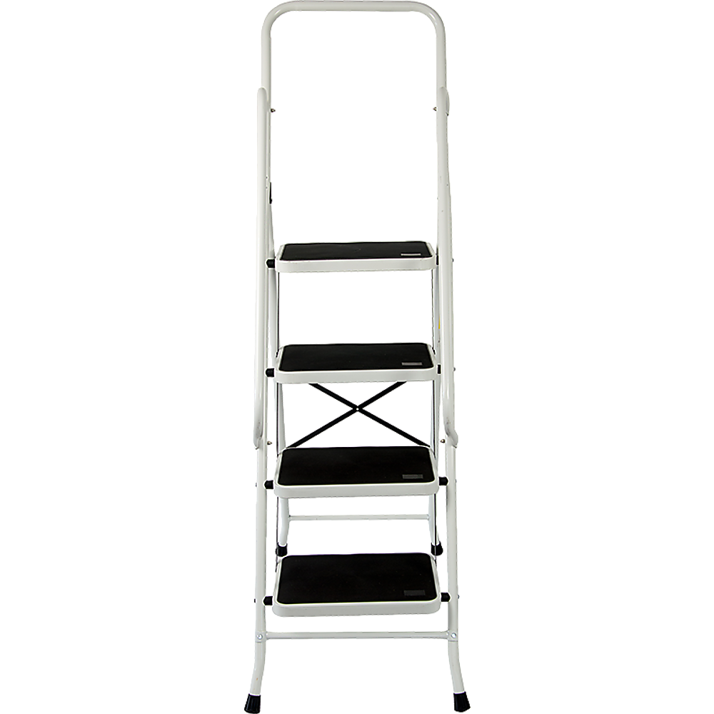 Foldable Non Slip 4 Step Steel Ladder