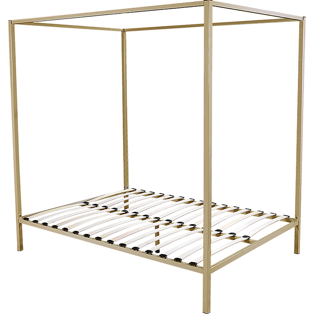 4 Four Poster Queen Bed Frame