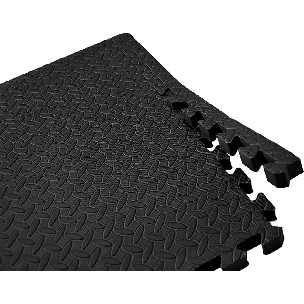 12 Tiles EVA Rubber Foam Gym Mat 60cm x 60cm 2.5cm Fitness Flooring