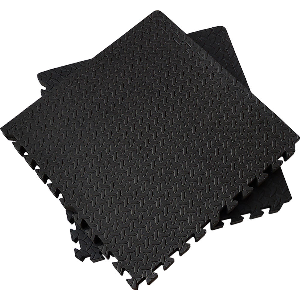 12 Tiles EVA Rubber Foam Gym Mat 60cm x 60cm 2.5cm Fitness Flooring