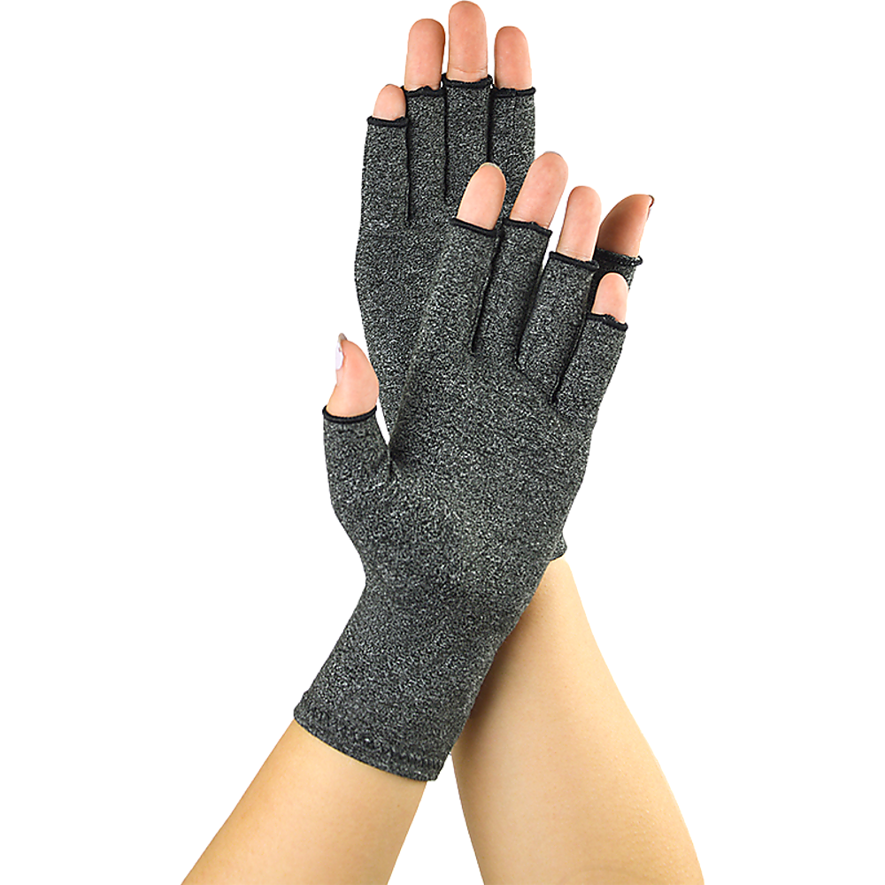 Arthritis Gloves Compression Joint Finger Hand Wrist Support Brace - Medium