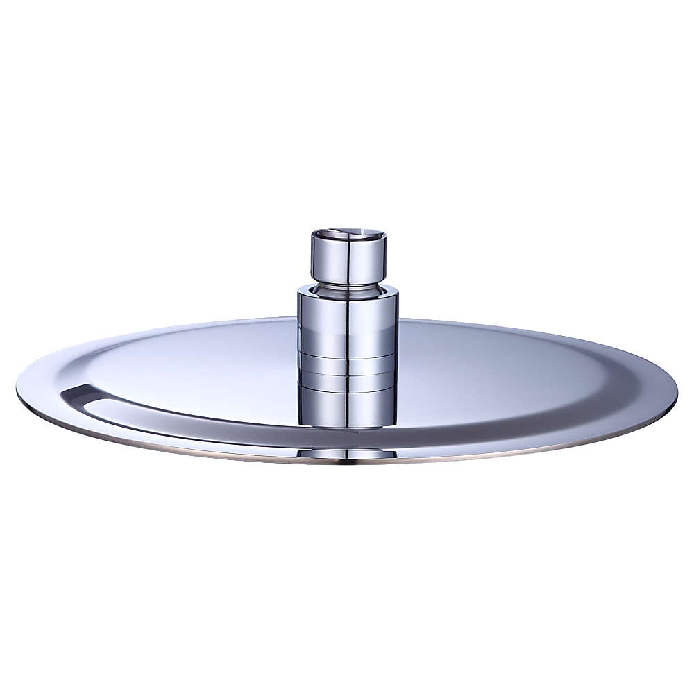 200mm Shower Head Round 304SS Polished Chrome Finish