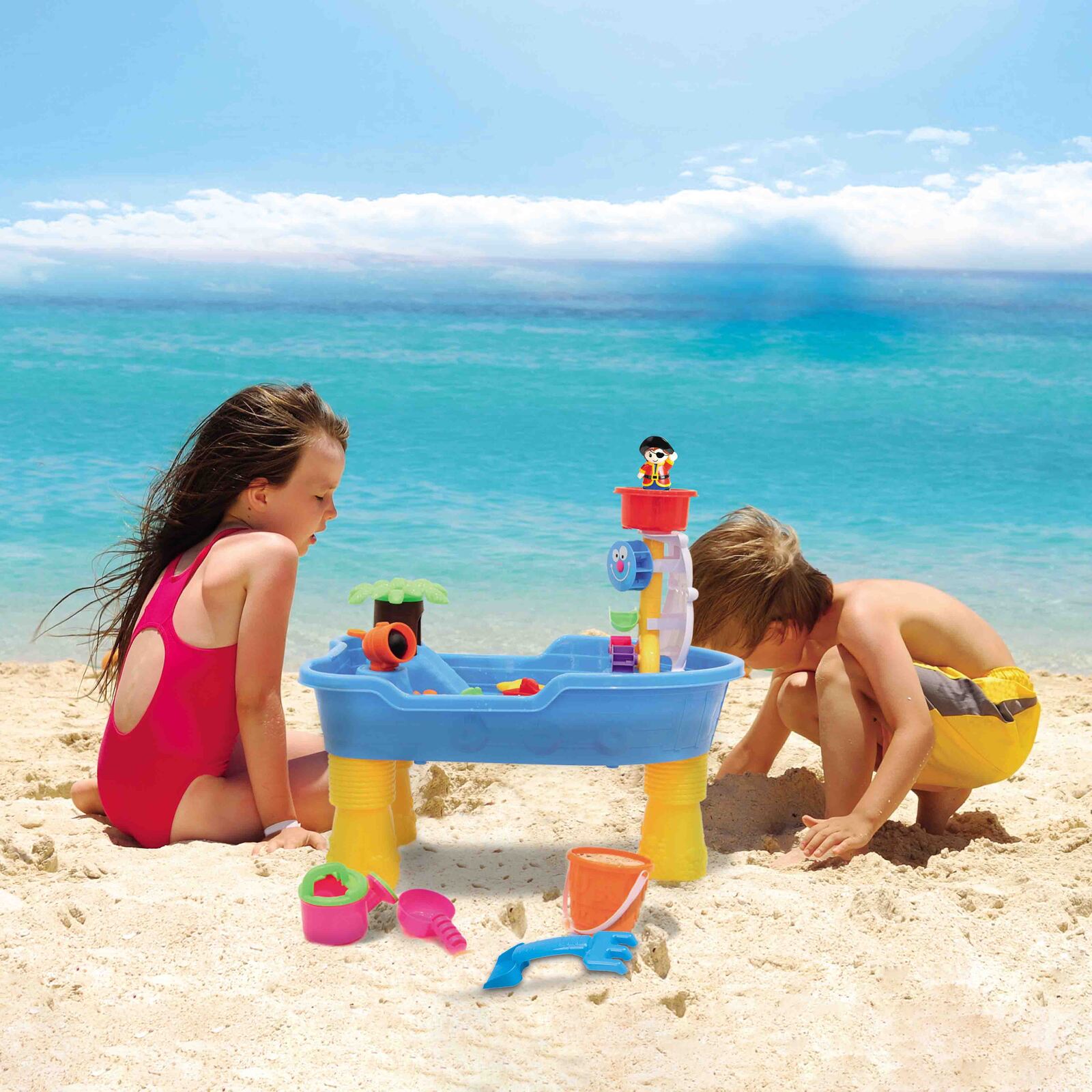 Pirate Ship Sand and Water Table